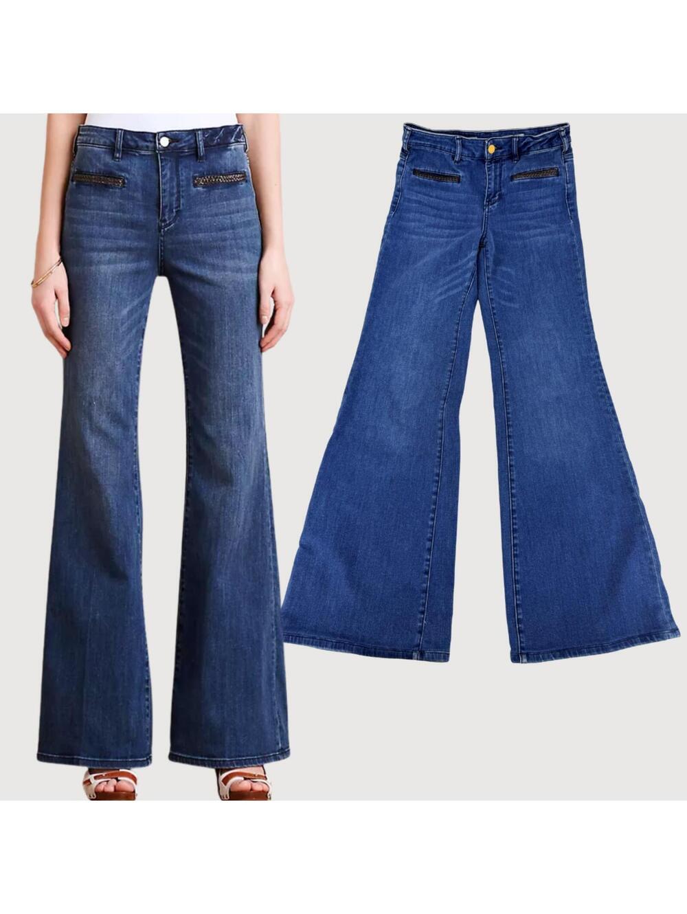 Anthropologie Pilcro Stet Flare Jeans 26